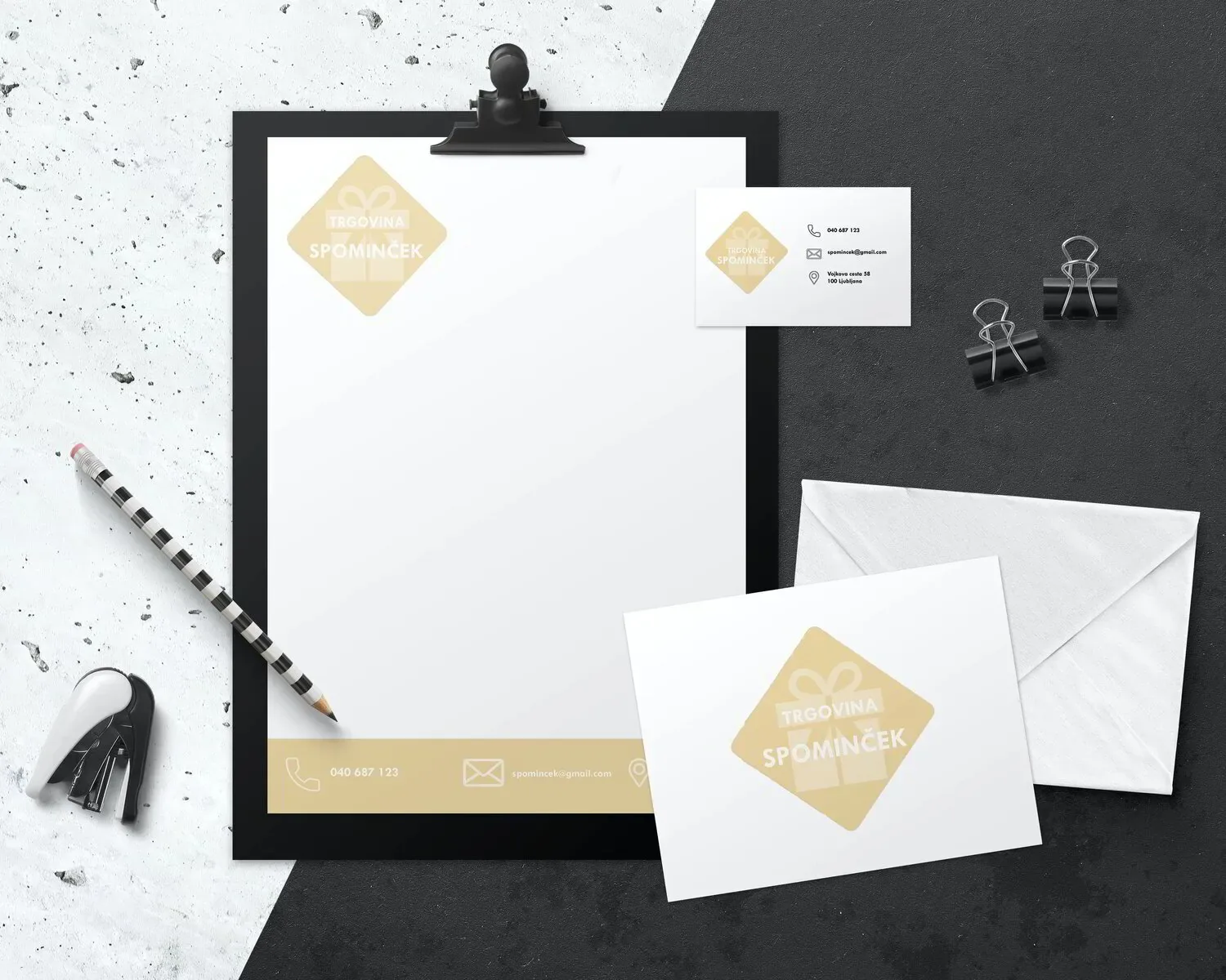 Tisk dopisov in kuvert — poslovni tisk Ljubljana