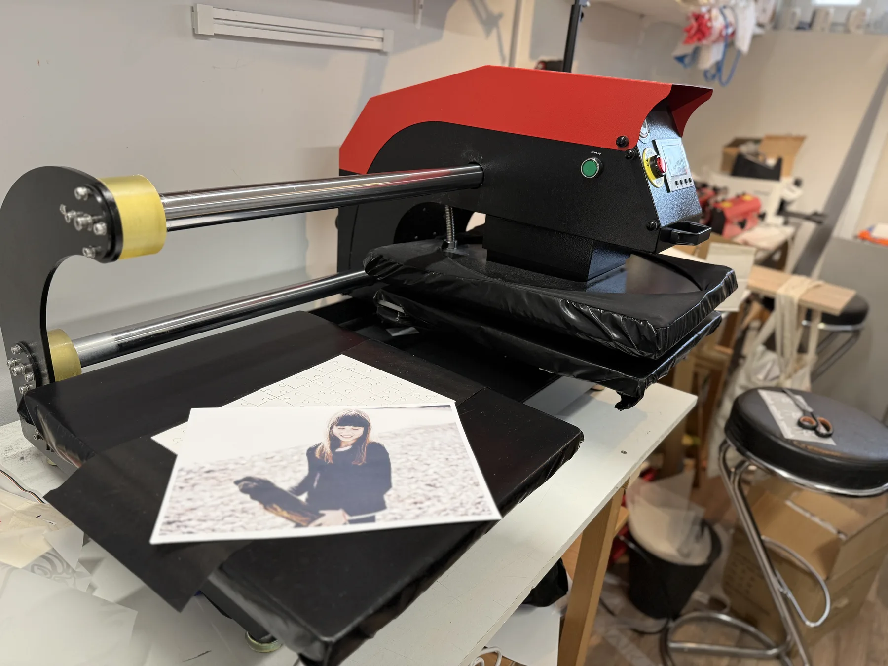 DTF preša za tisk na tekstil — Aero Print Ljubljana