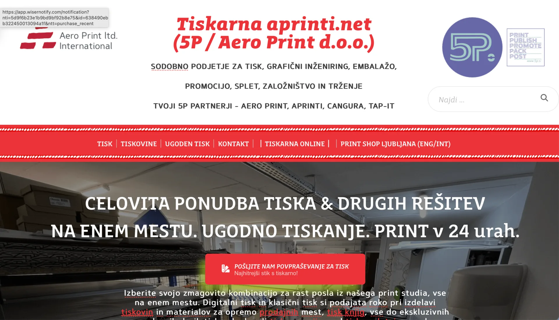 Aero Print — Print Shop Ljubljana Slovenia