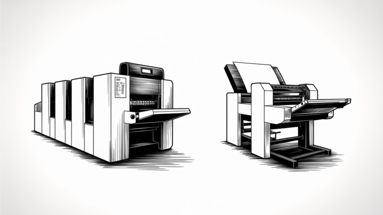 Digitalni vs offset tisk — kdaj izbrati katerega