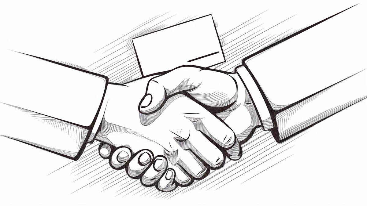Izmenjava vizitk - poslovni networking