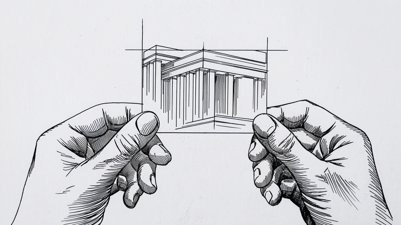 Tisk vizitk — minimalistična ilustracija vizitke, Aero Print Ljubljana